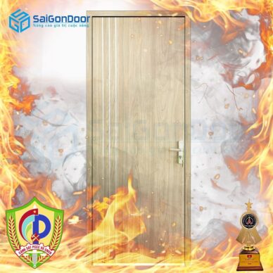 Cửa gỗ chống cháy - SaiGonDoor